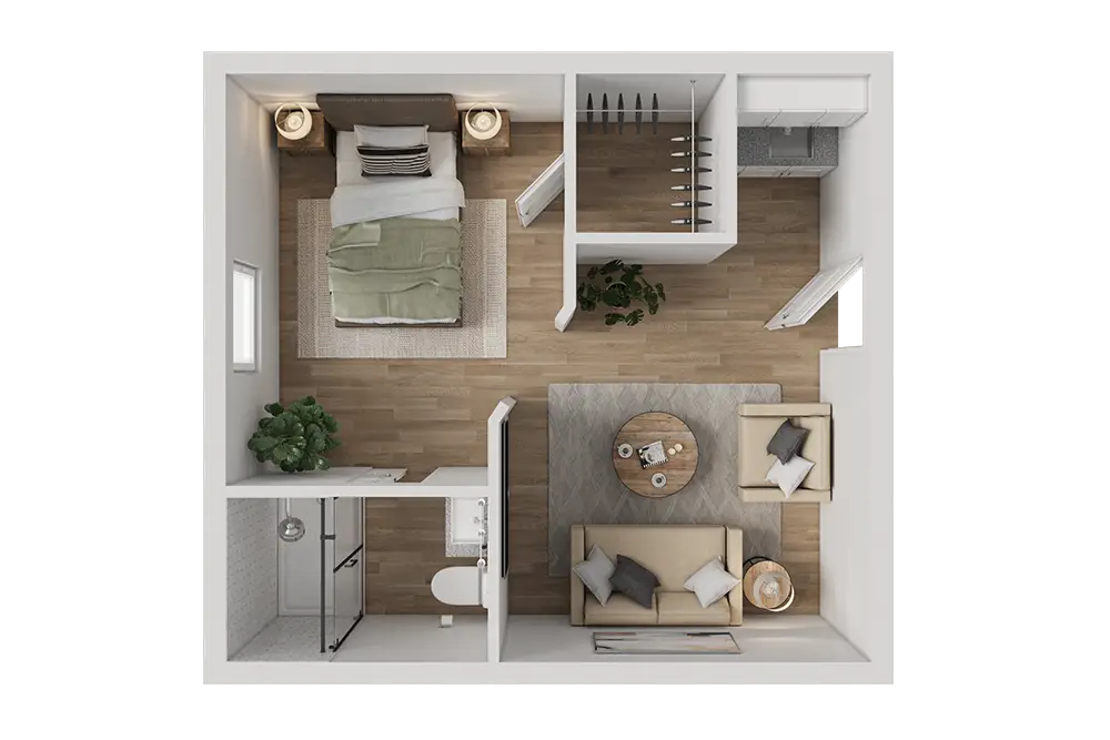 Resident room