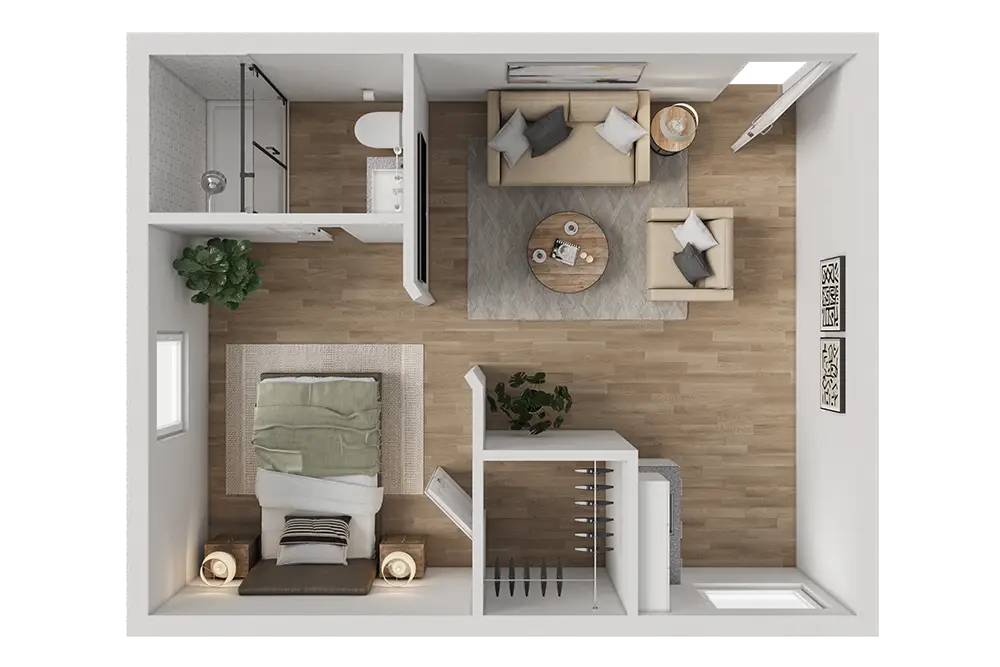 Resident room
