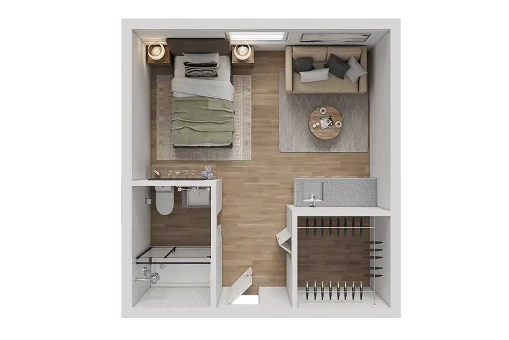 Resident room