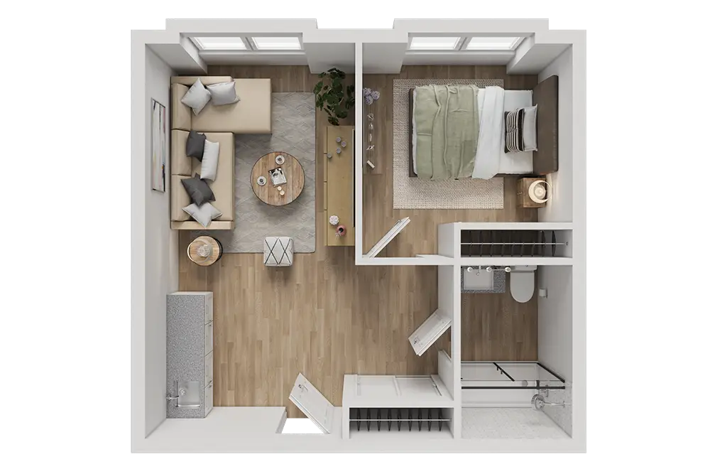 Resident room