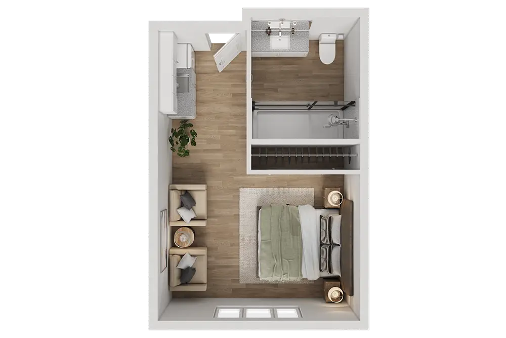 Resident room
