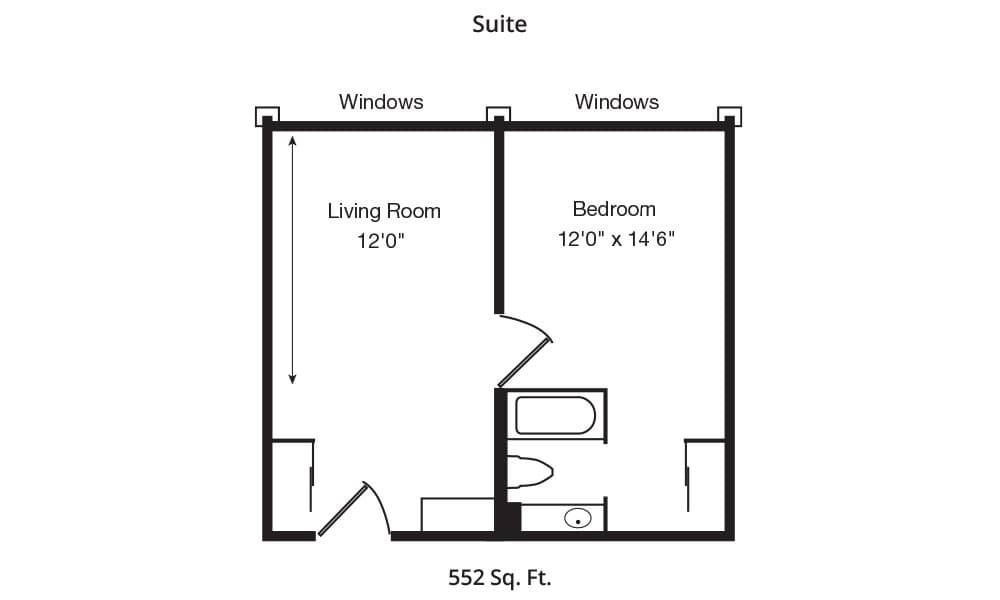 Resident room