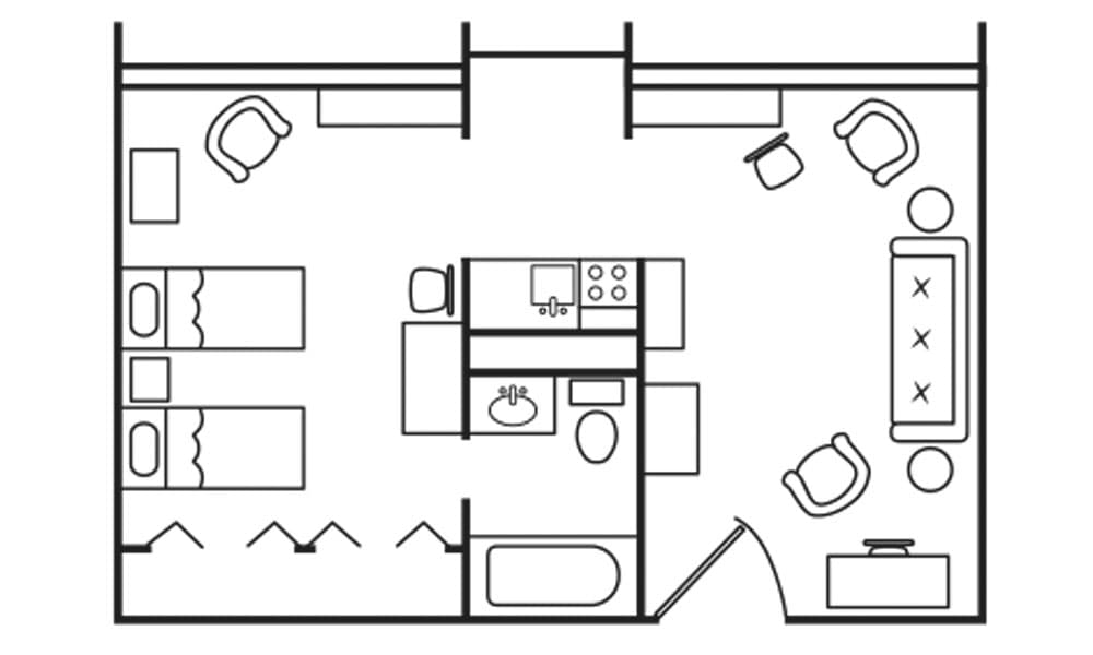 Resident room