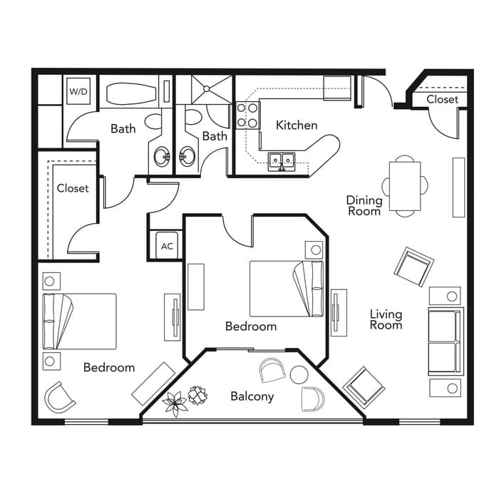 Resident room