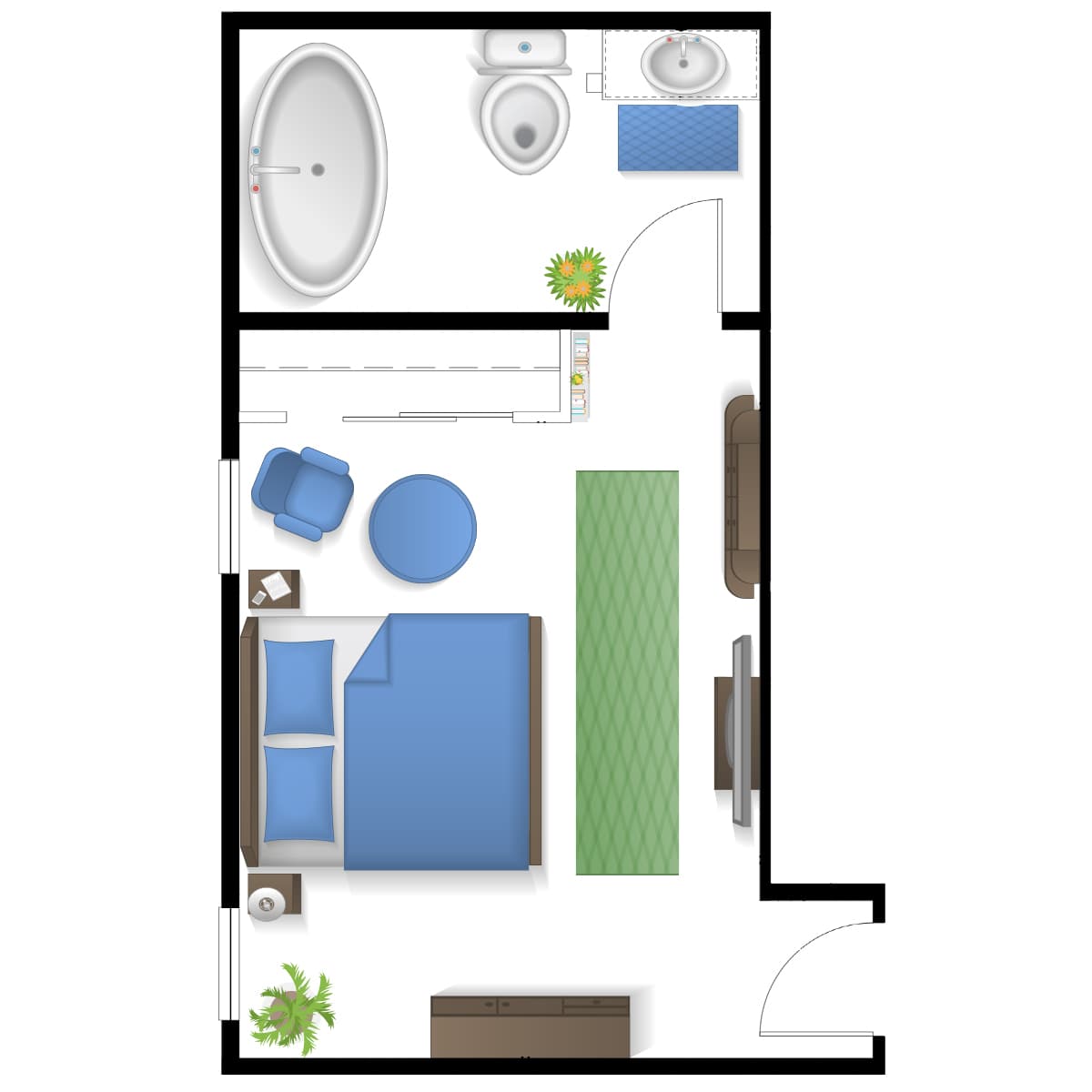Resident room