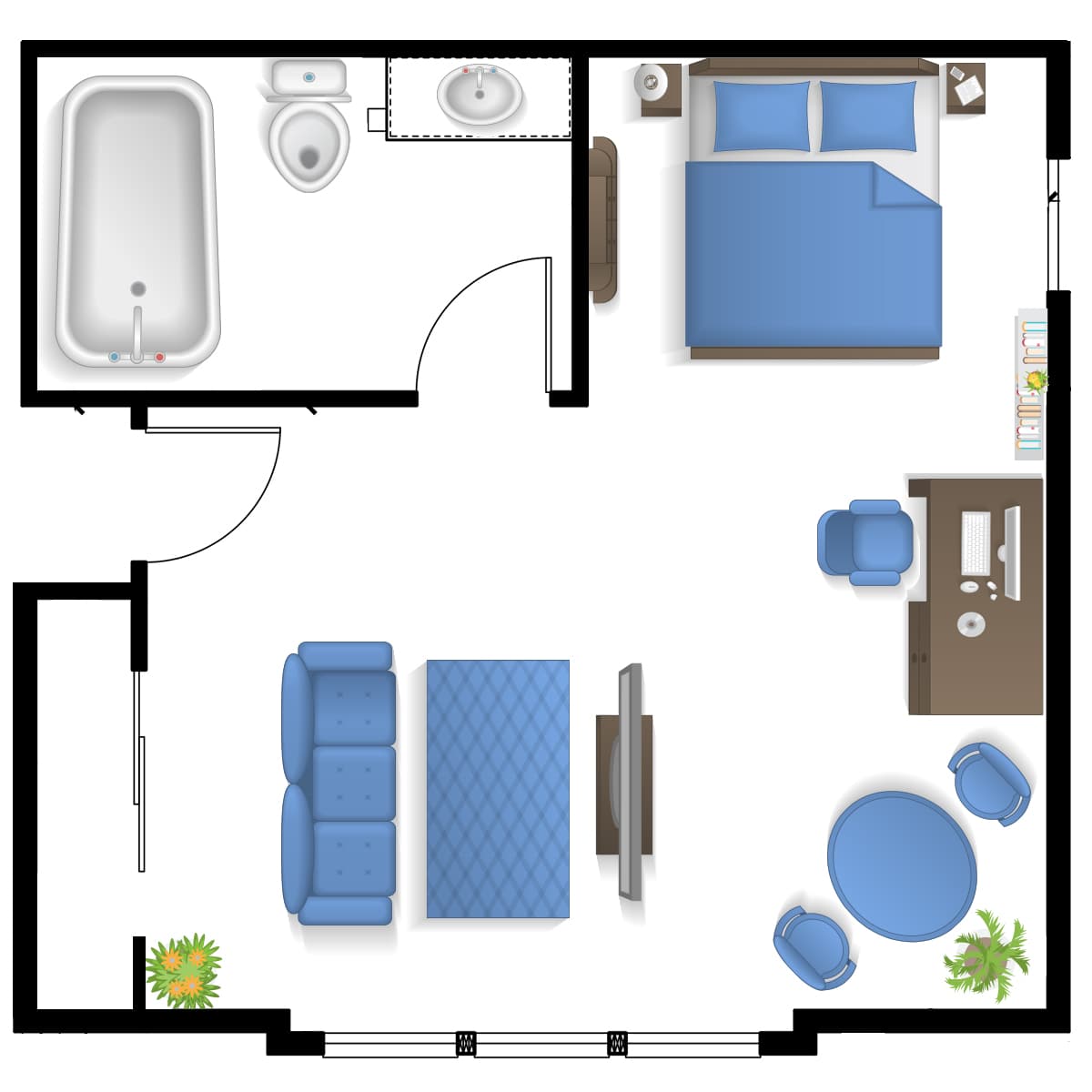 Resident room