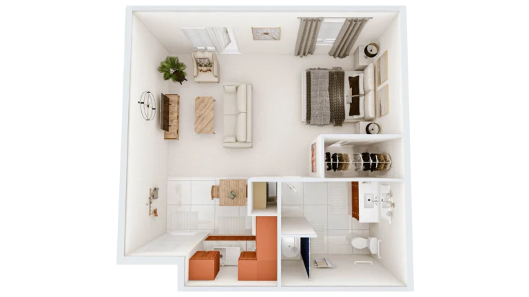 Resident room