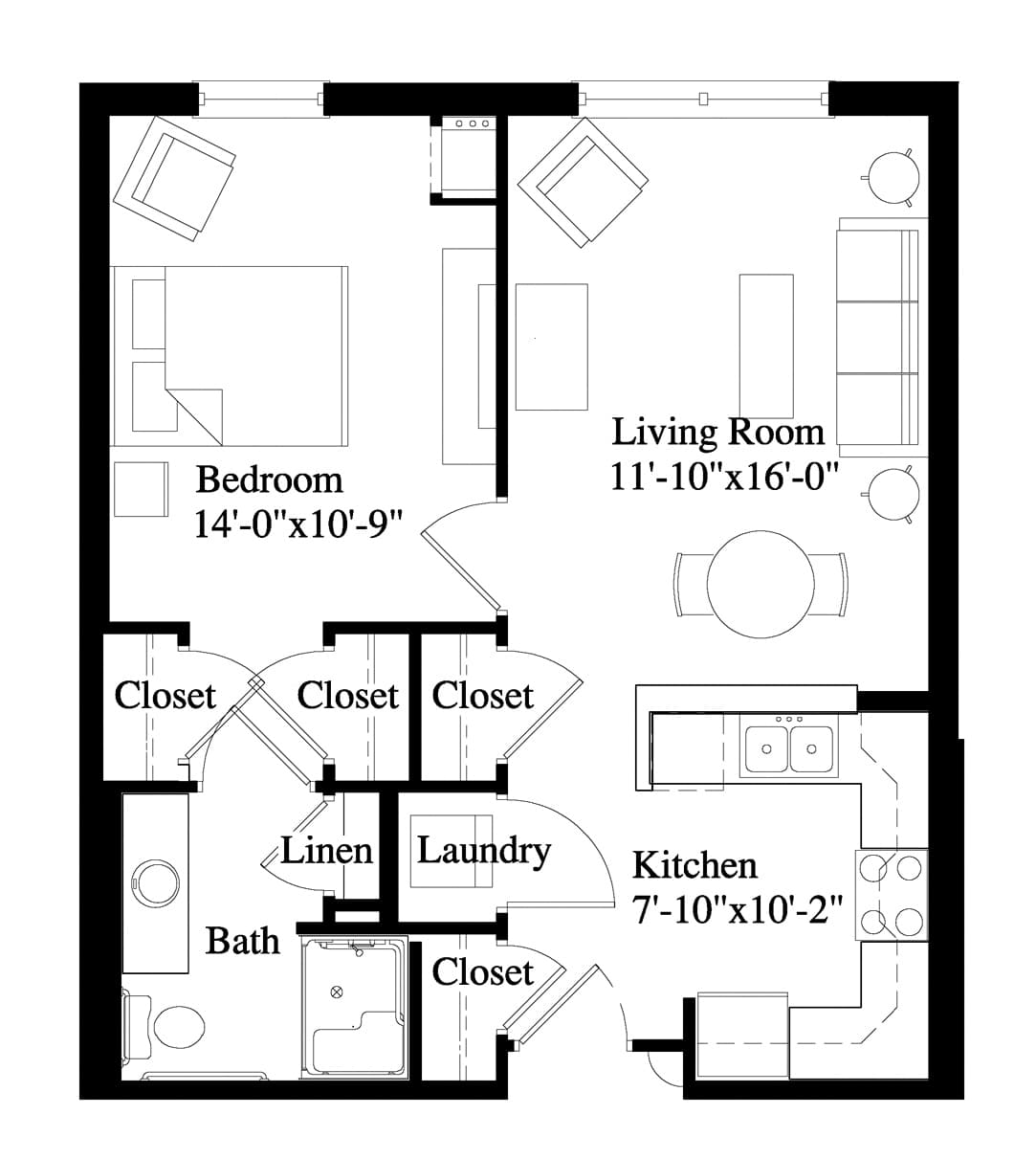Resident room