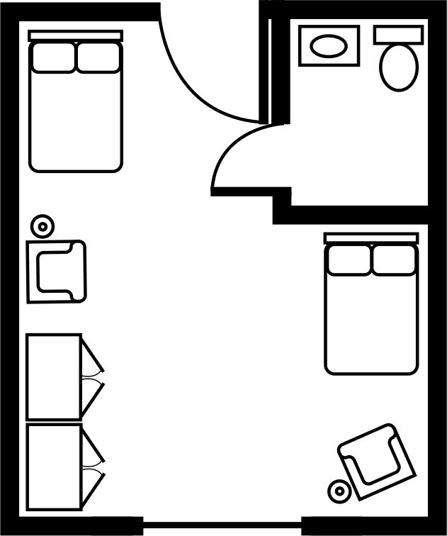 Resident room
