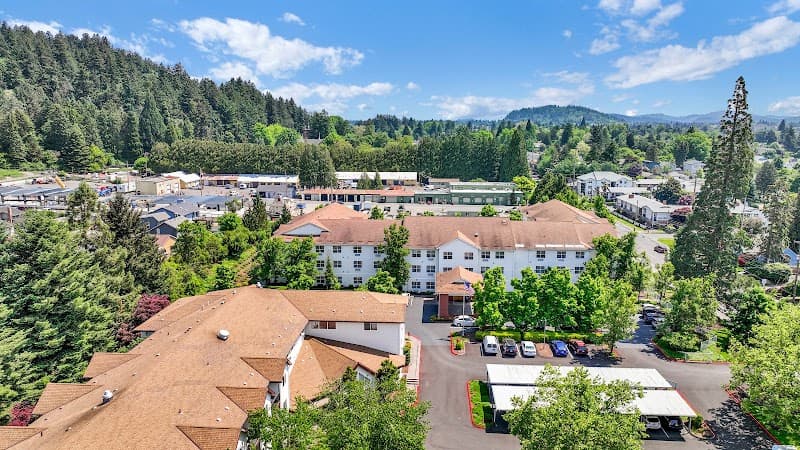 Courtyard at Mt Tabor Garden House